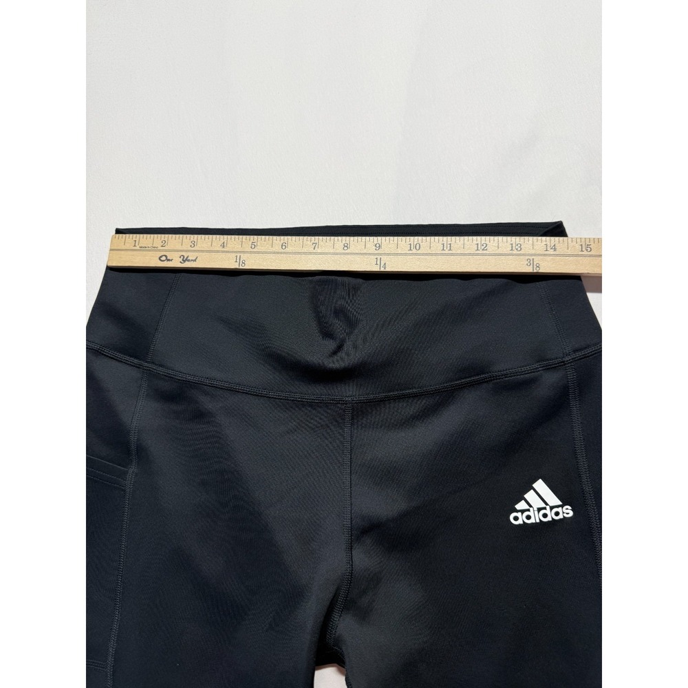 Adidas‎ Primegreen Aeroready Leggings Womens Large Black Athleisure Yoga Workout - Picture 5 of 9
